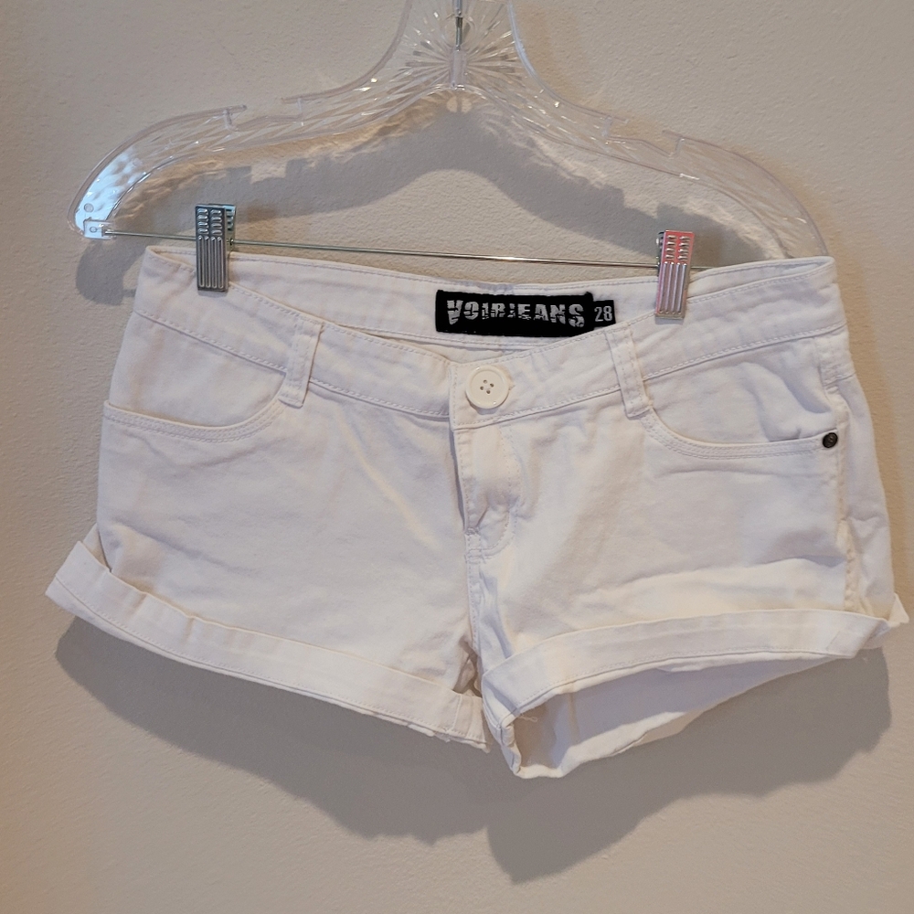 Women's White Shorts